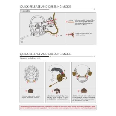 FMA OPS-Core AMP Headset Replica