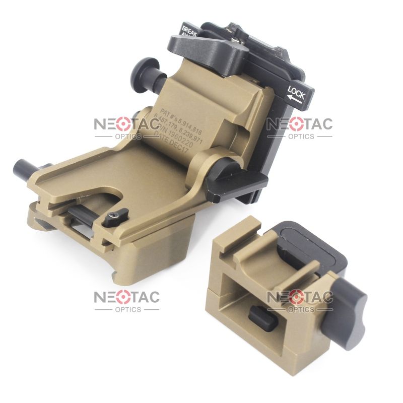 Lo-Sto Helmet Mount Force To OvercomeNEOTAC OPTICS-NVG Mount